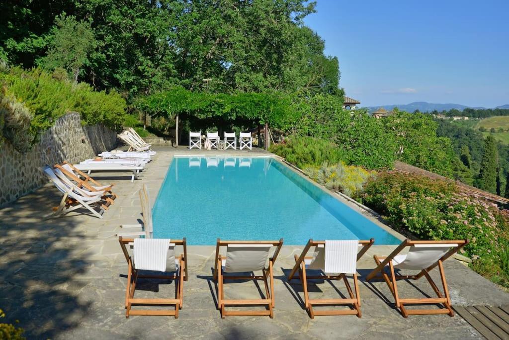 Castello Di Galbino Villa Anghiari Buitenkant foto